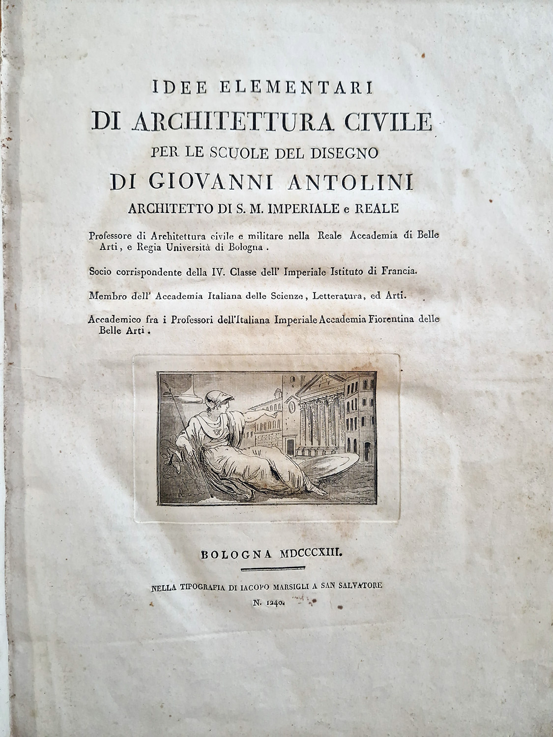 Idee elementari di Architettura Civile per le Scuole del Disegno.
