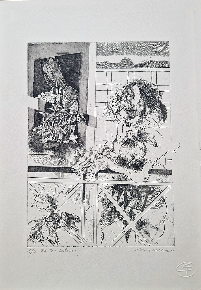 Il balcone. Omaggio a Manet.