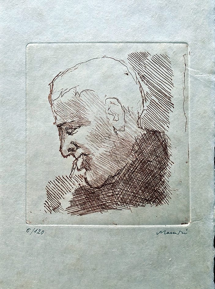 Il tempo di Morandi. Con un'acquaforte di Mino Maccari.