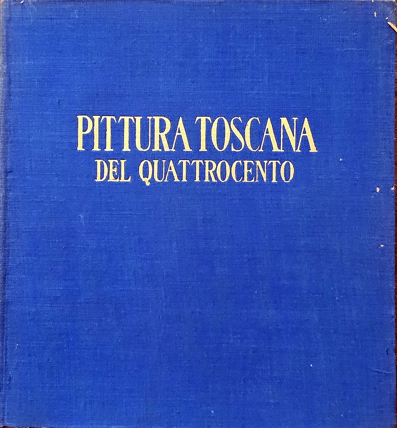 La pittura toscana del Quattrocento.