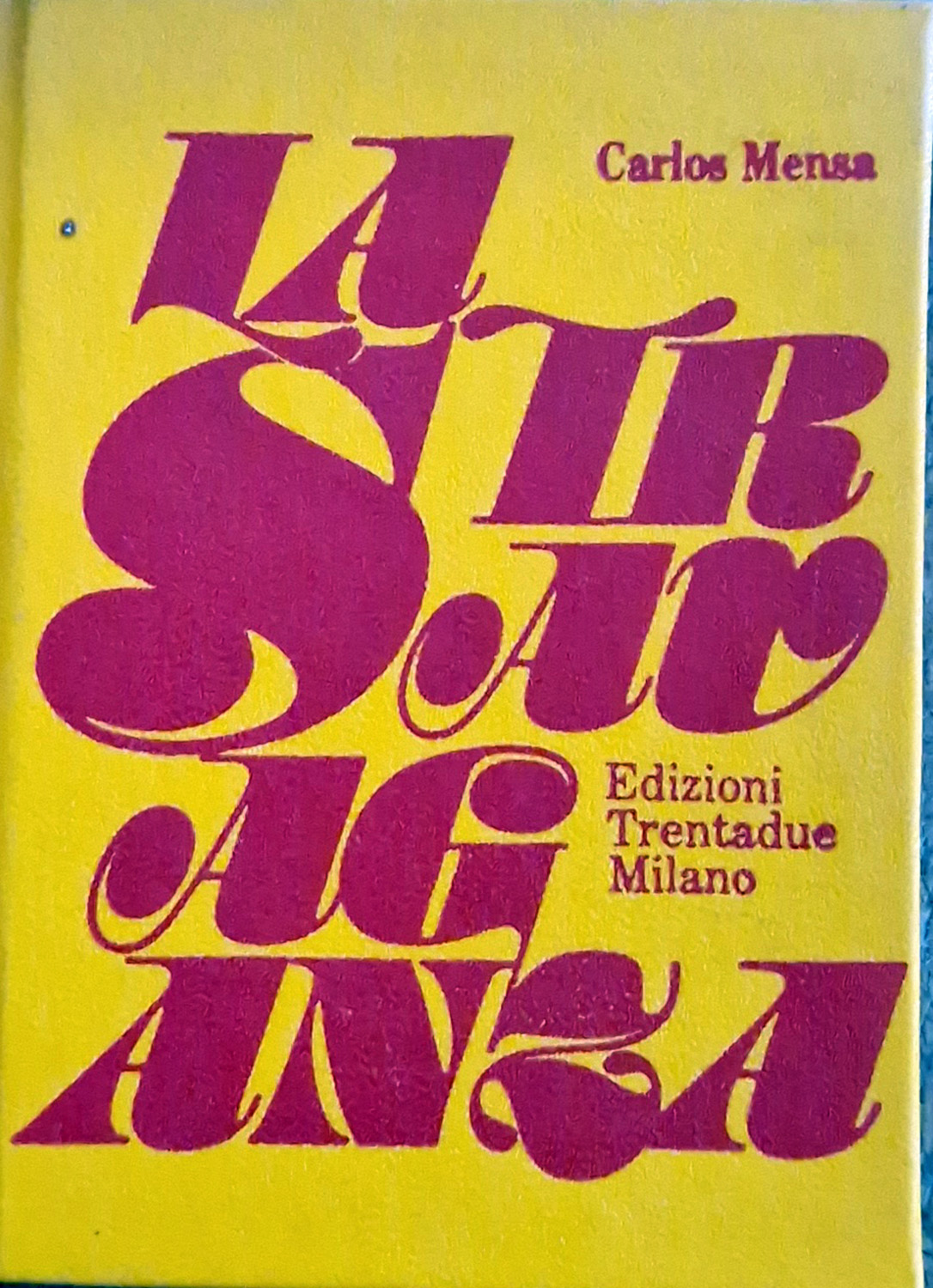 La Stravaganza. 127 Capricci di Carlos Mensa.
