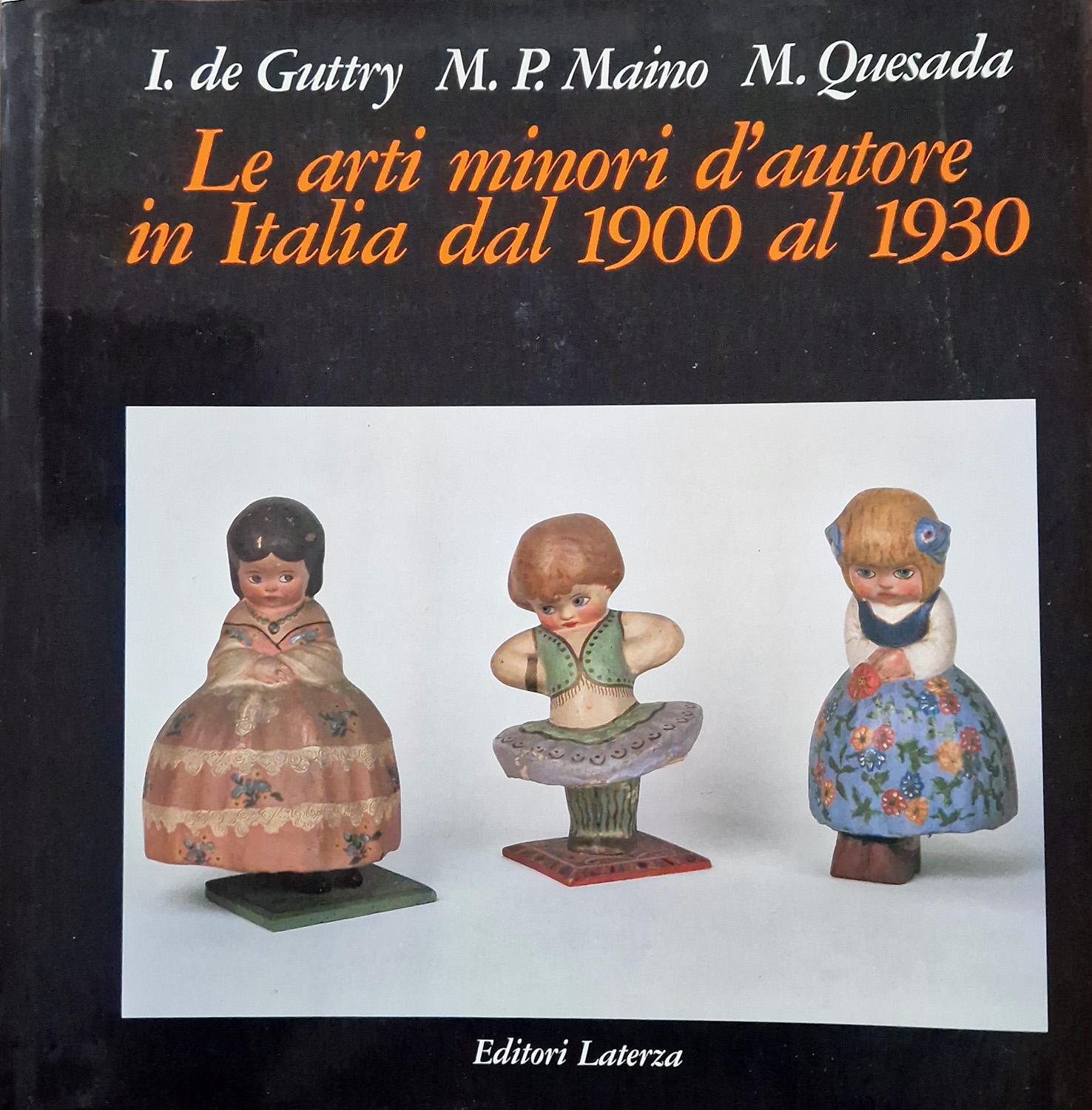 Le arti minori d'autore in Italia dal 1900 al 1930.