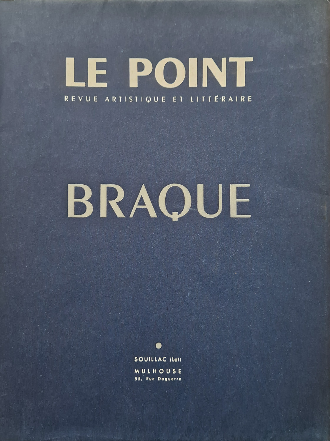 Le Point Revue Artistique et Littéraire.