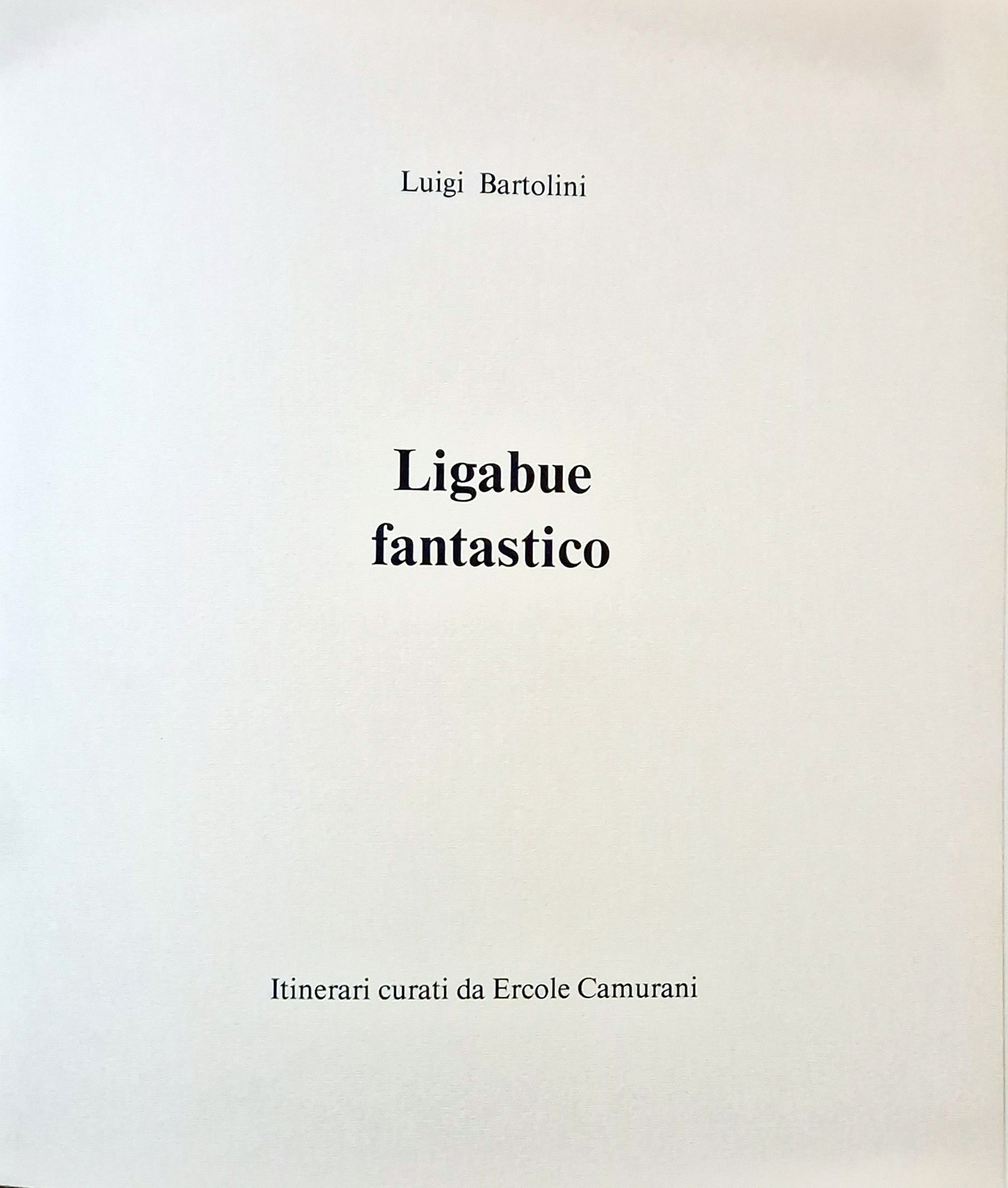 Ligabue fantastico.