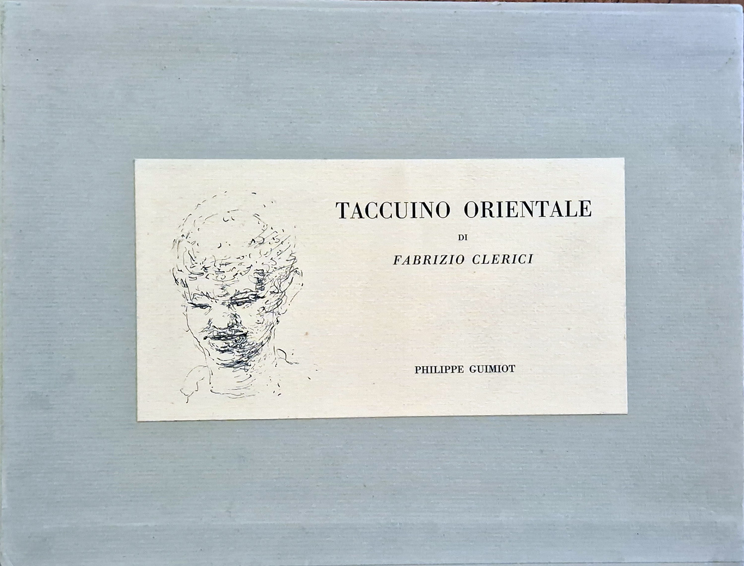 Taccuino orientale.