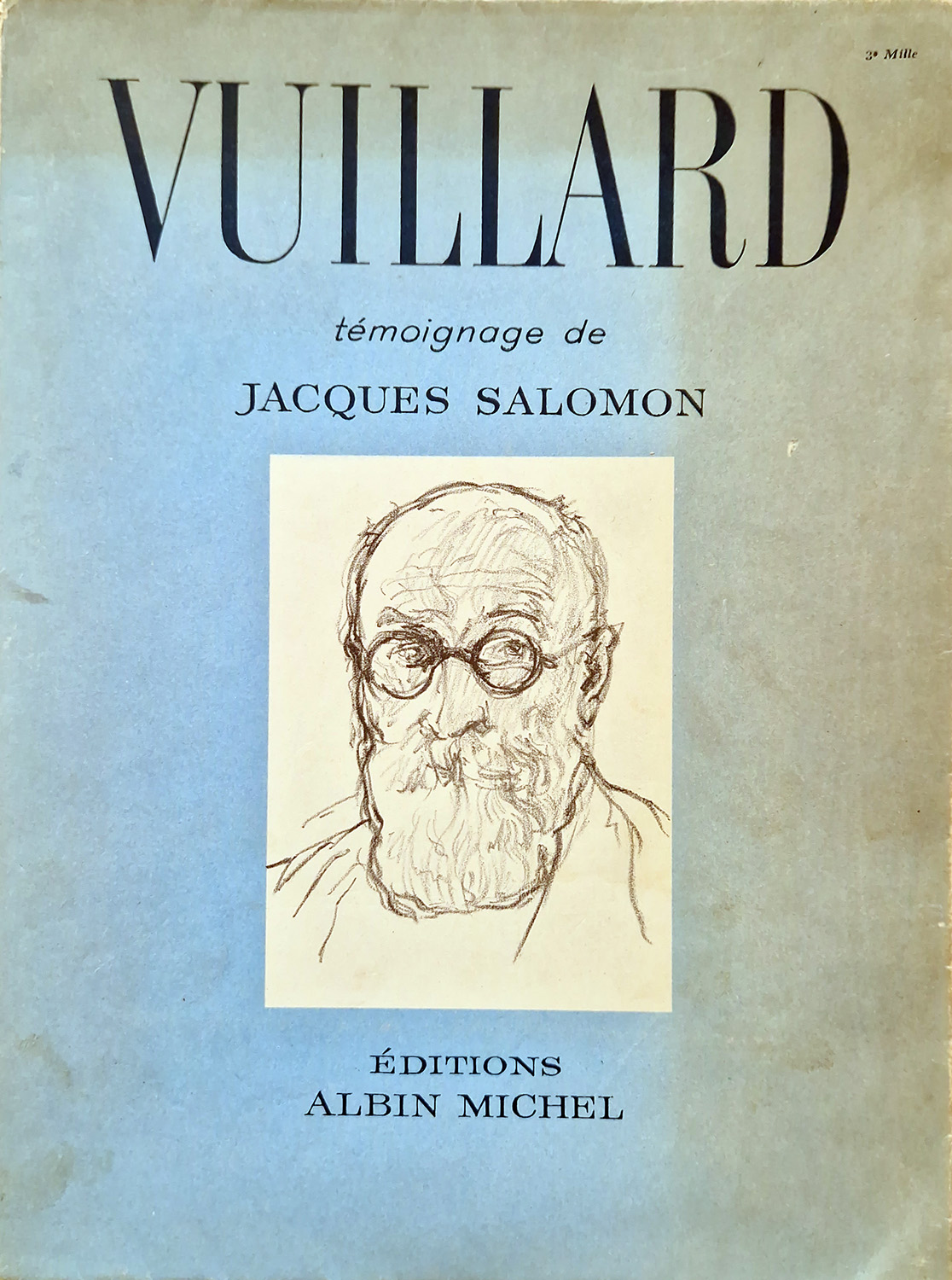 Vuillard. Témoignage de Jacques Salomon.
