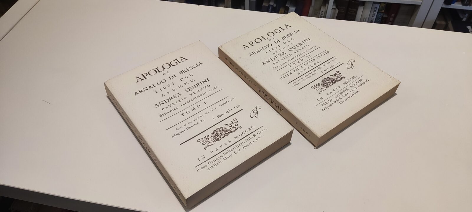 Apologia di Arnaldo da Brescia libri due Anastatica
