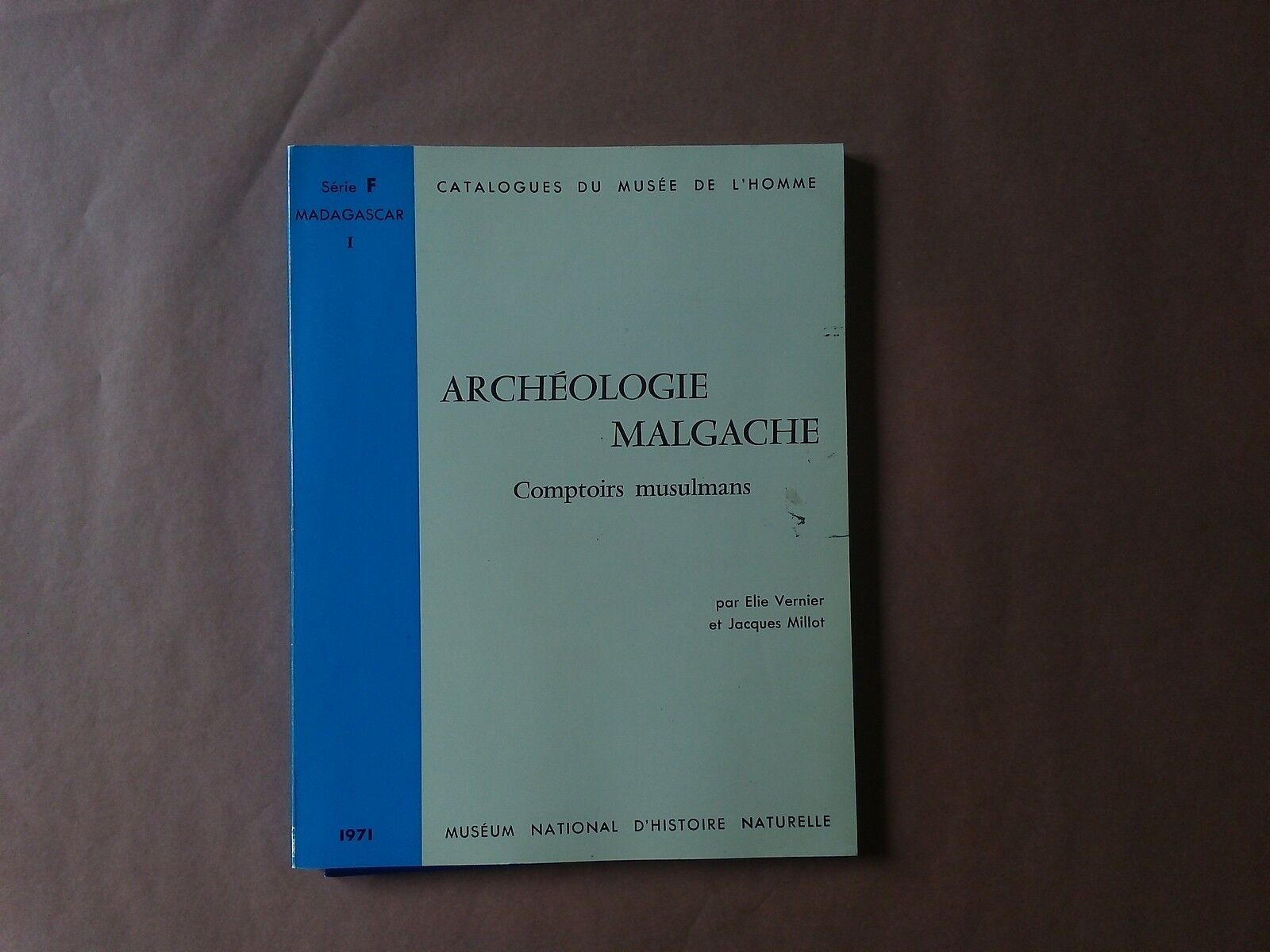 Archeologie malgache: comptoirs musulmans