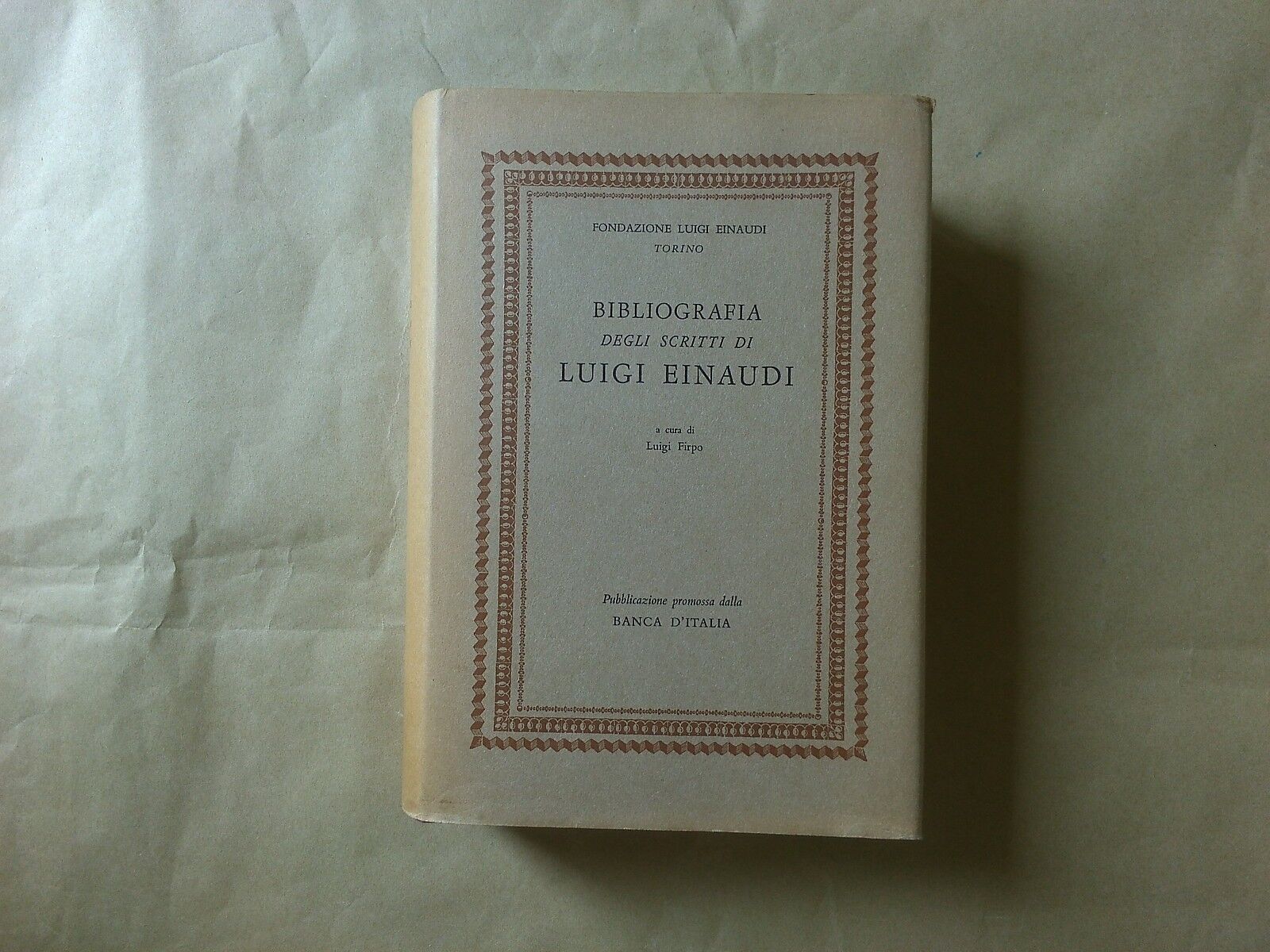 Bibliografia degli scritti di Luigi Einaudi