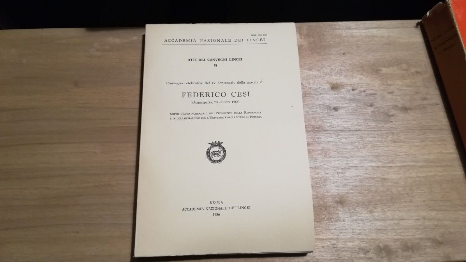 Convegno celebrativo del IV centenario della nascita di Federico Cesi