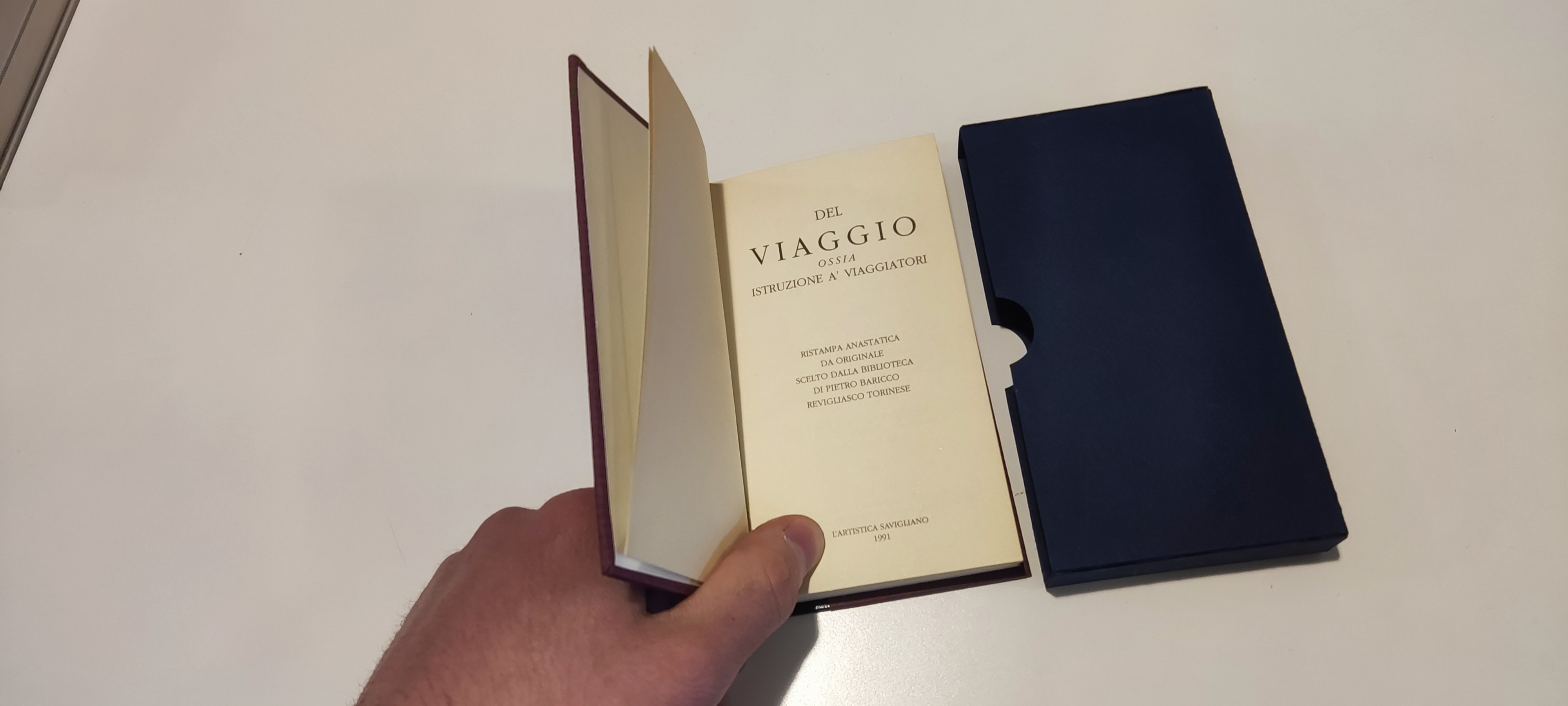 Del Viaggio Ossia istruzione a' viaggiatori