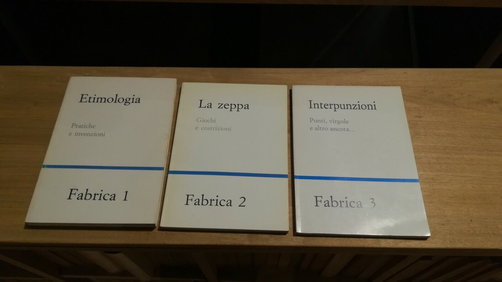 Etimologia, La zeppa, Interpunzioni Fabrica 1, 2, 3