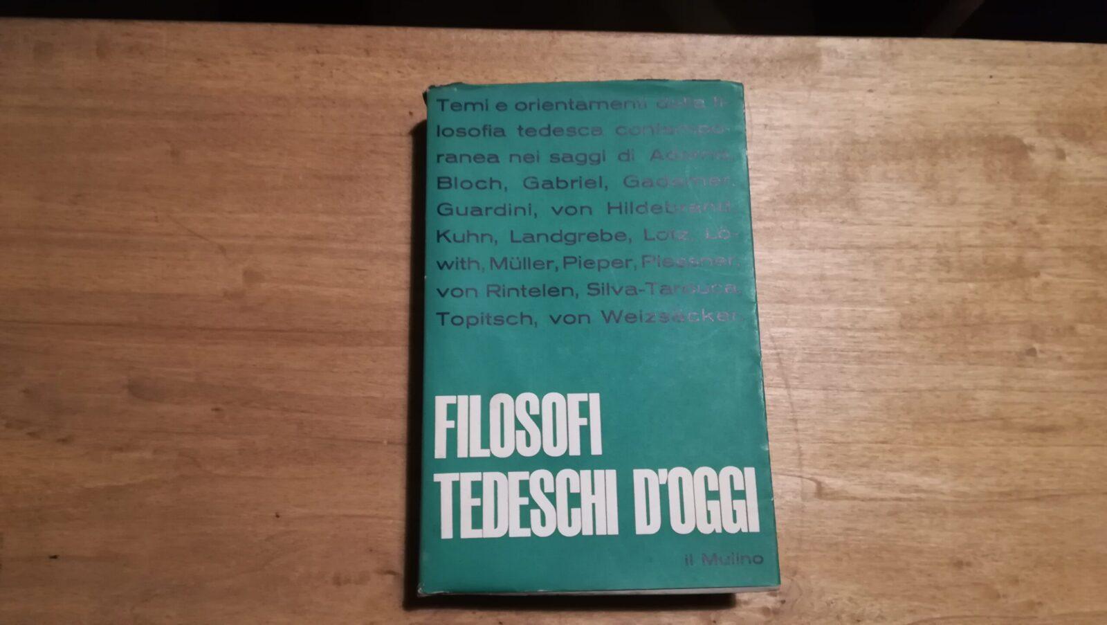 Filosofi tedeschi oggi