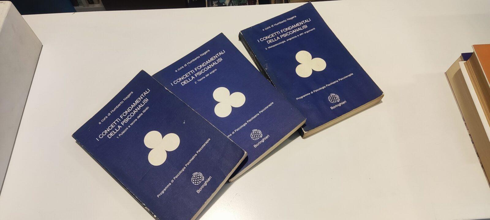 I Concetti Fondamentali della Psicoanalisi (3 volumi)