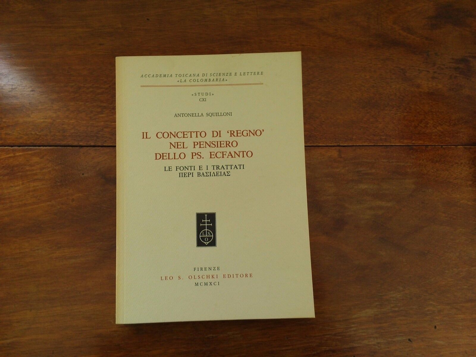 Il concetto di regno nel pensiero dello Ps. Ecfanto