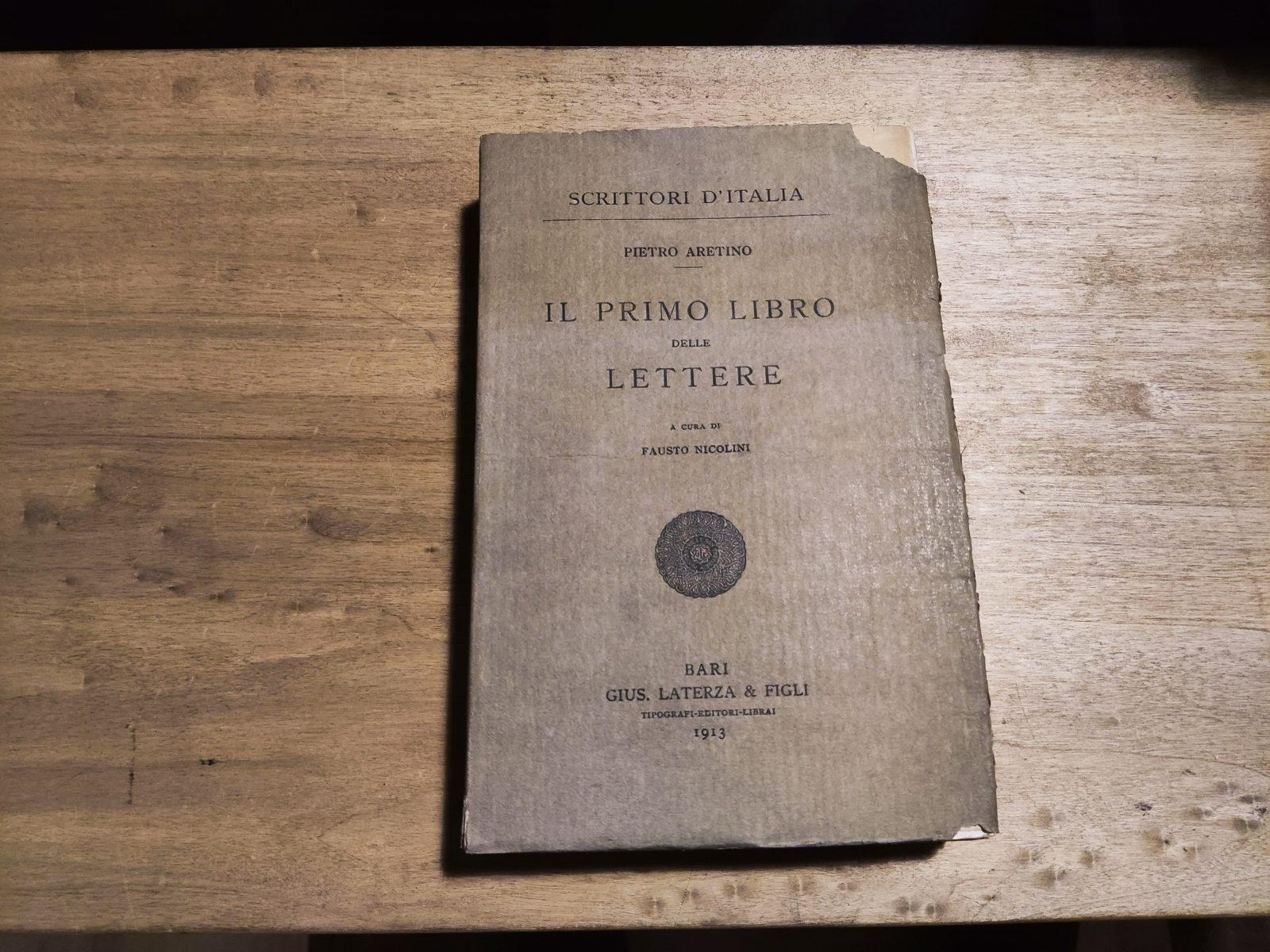 Il primo libro delle lettere