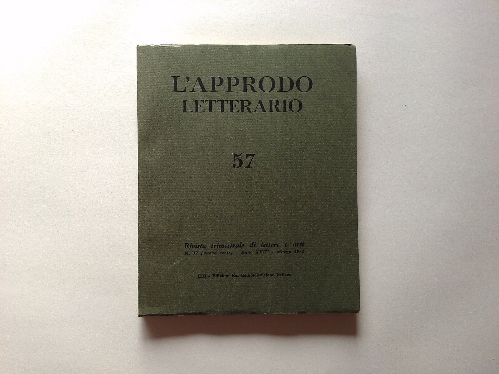 L'approdo letterario 57