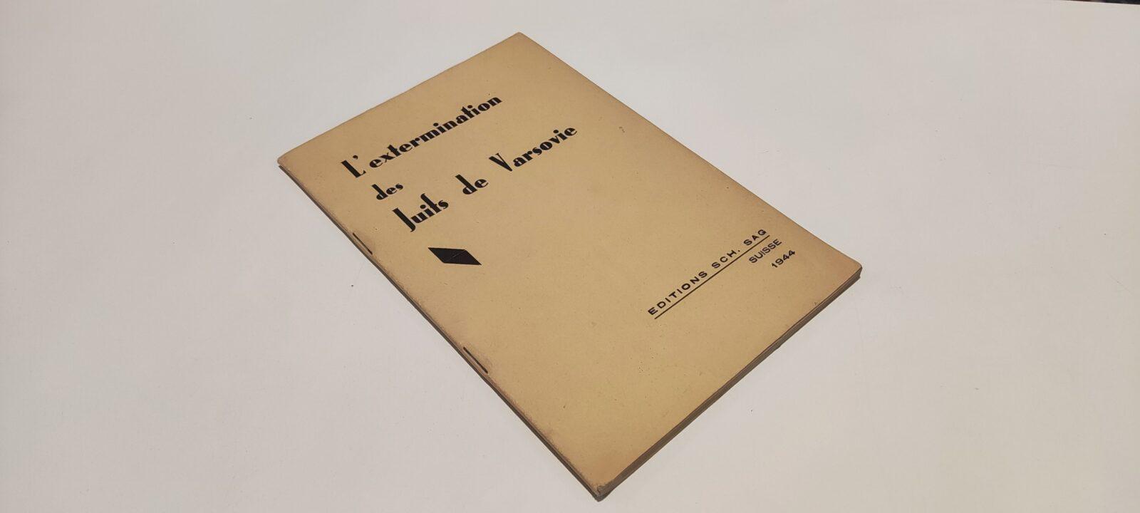 L'extermination des juifs de Varsovie