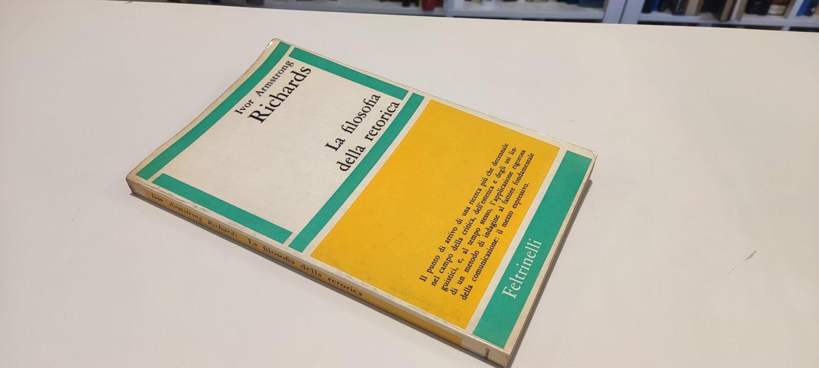 La Filosofia della Retorica