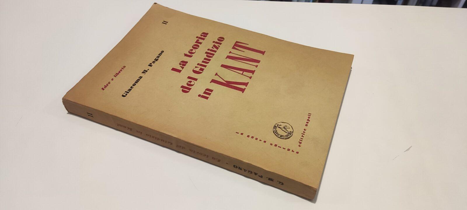 La Teoria del Giudizio in Kant