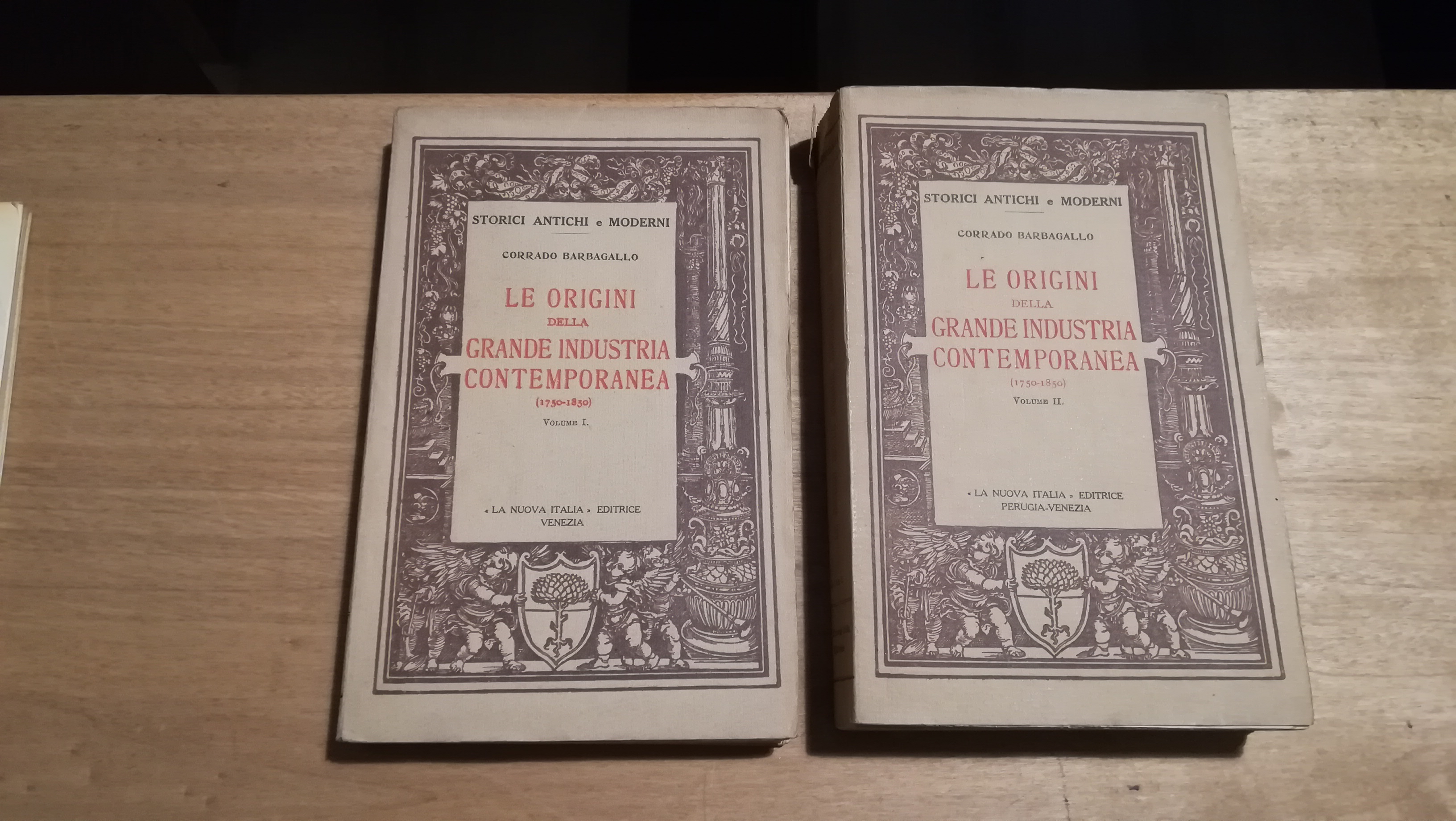 Le origini della industria contemporanea