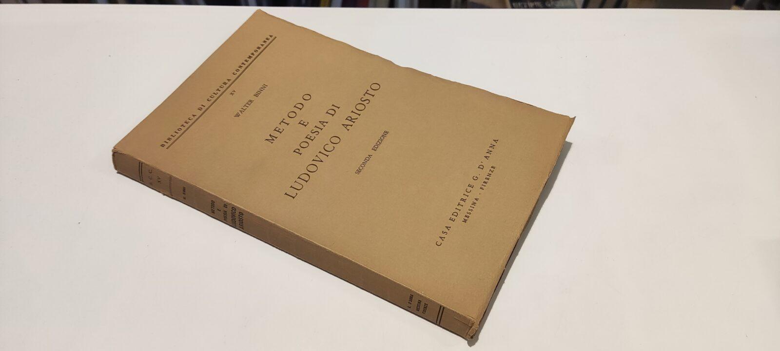 Metodo e Poesia di Ludovico Ariosto