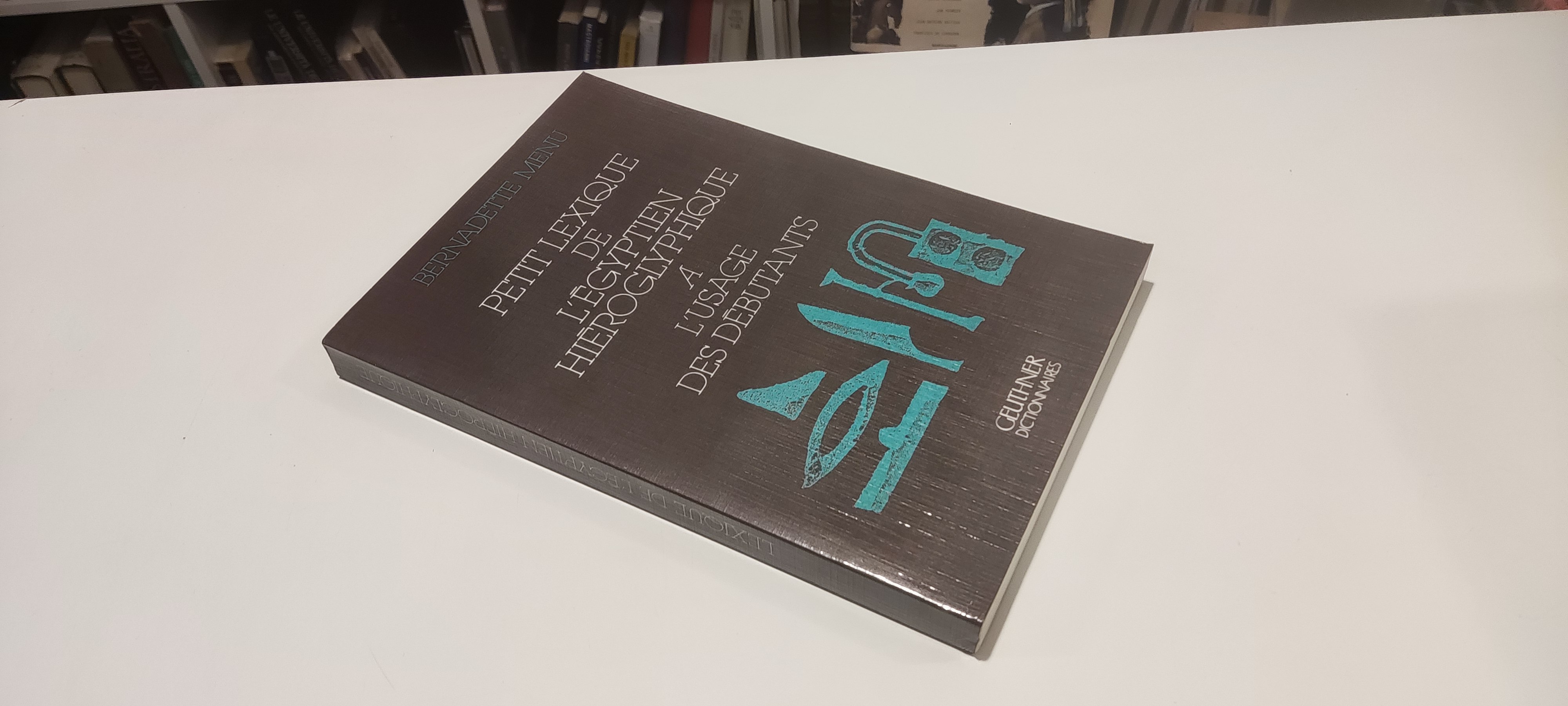 Petit Lexique de l'Egyptien Hieroglyphique A l'Usage des Debutantes