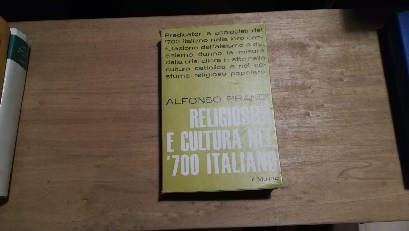 Religiositа e cultura nel 700 italiano