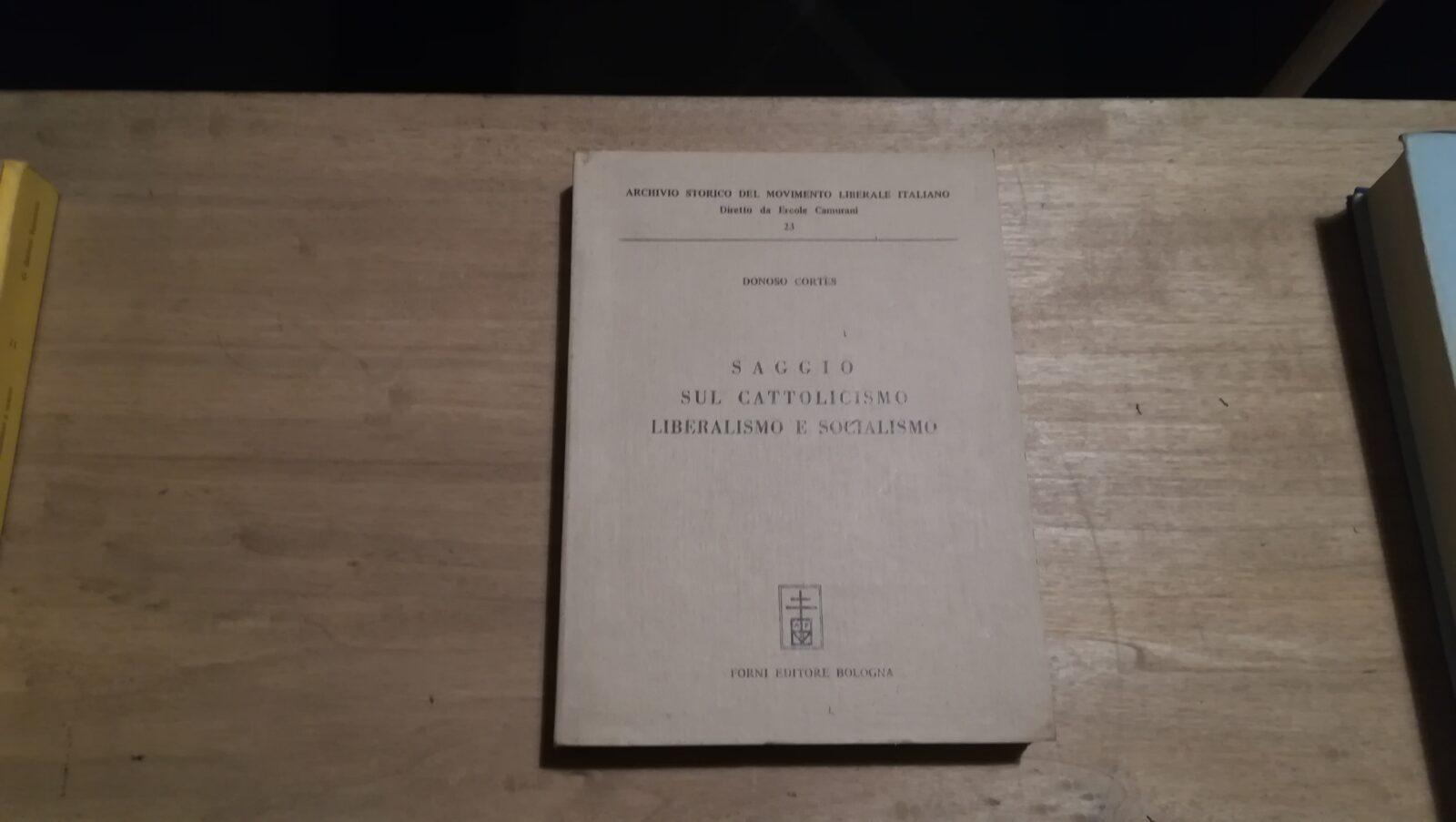 Saggio sul cattolicismo, liberalismo e socialismo