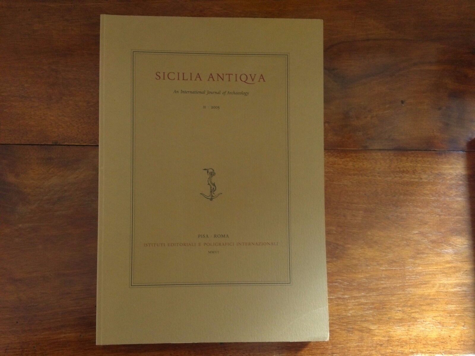 Sicilia Antiqua. An international journal of archeology. II