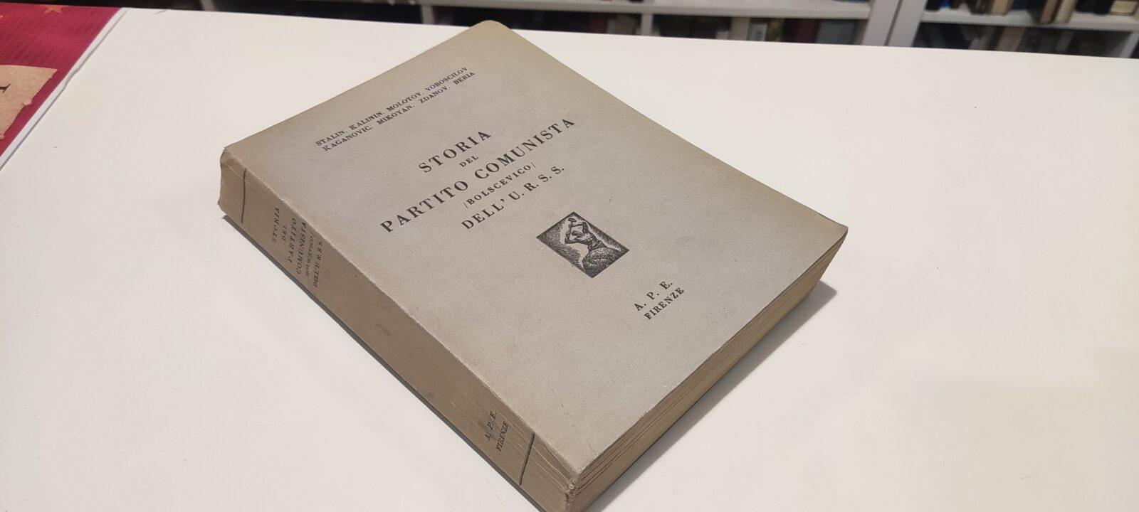 Storia del partito comunista (bolscevico) dell'U.R.S.S.