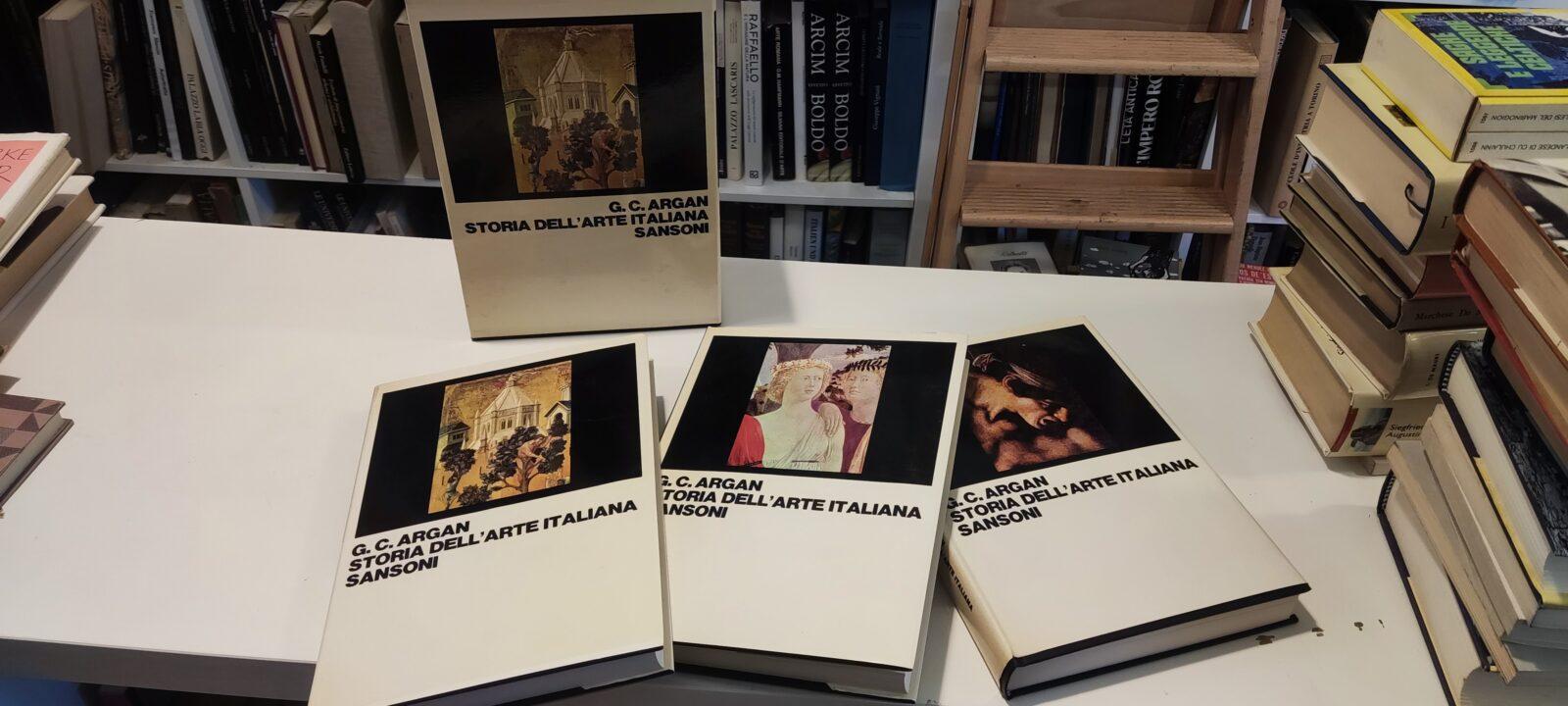 Storia dell'arte italiana 3 vol