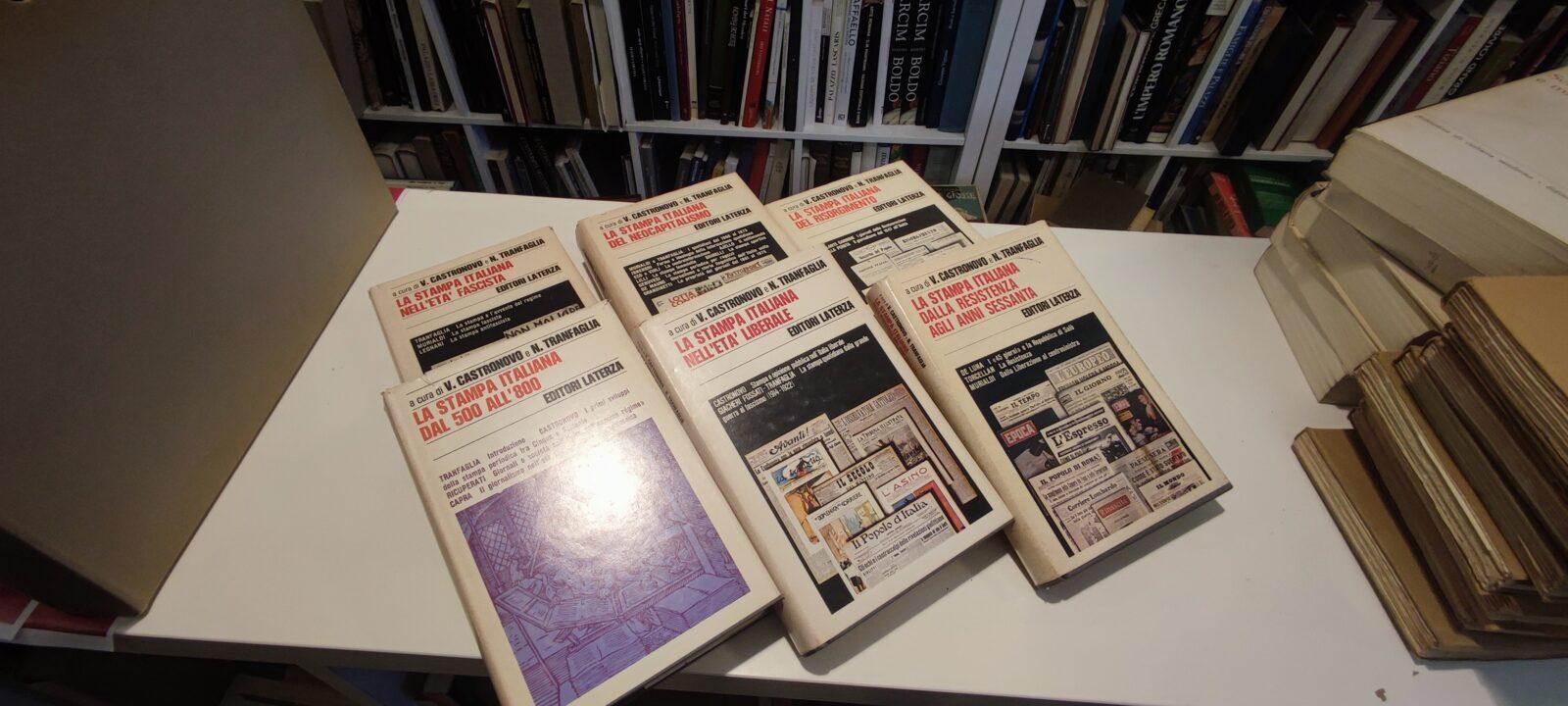 Storia Della Stampa Italiana (6 volumi COMPLETA)