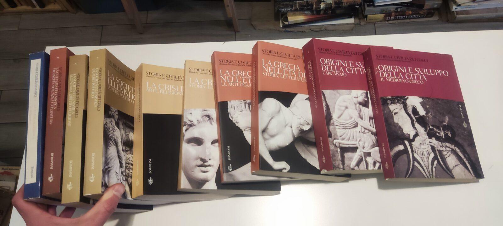Storia e civiltà dei Greci 10 volumi