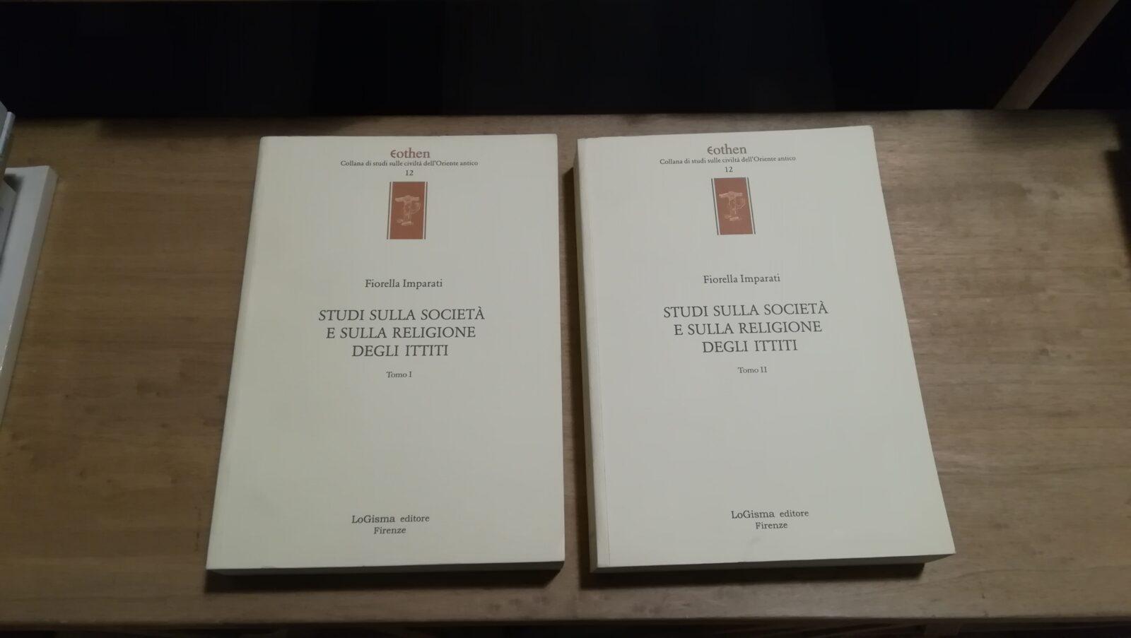 Studi sulla societа e sulla religione degli Ittiti 2 volumi