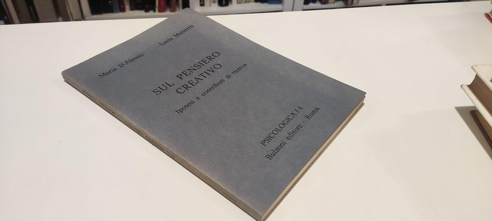 Sul pensiero creativo Psicologica 4