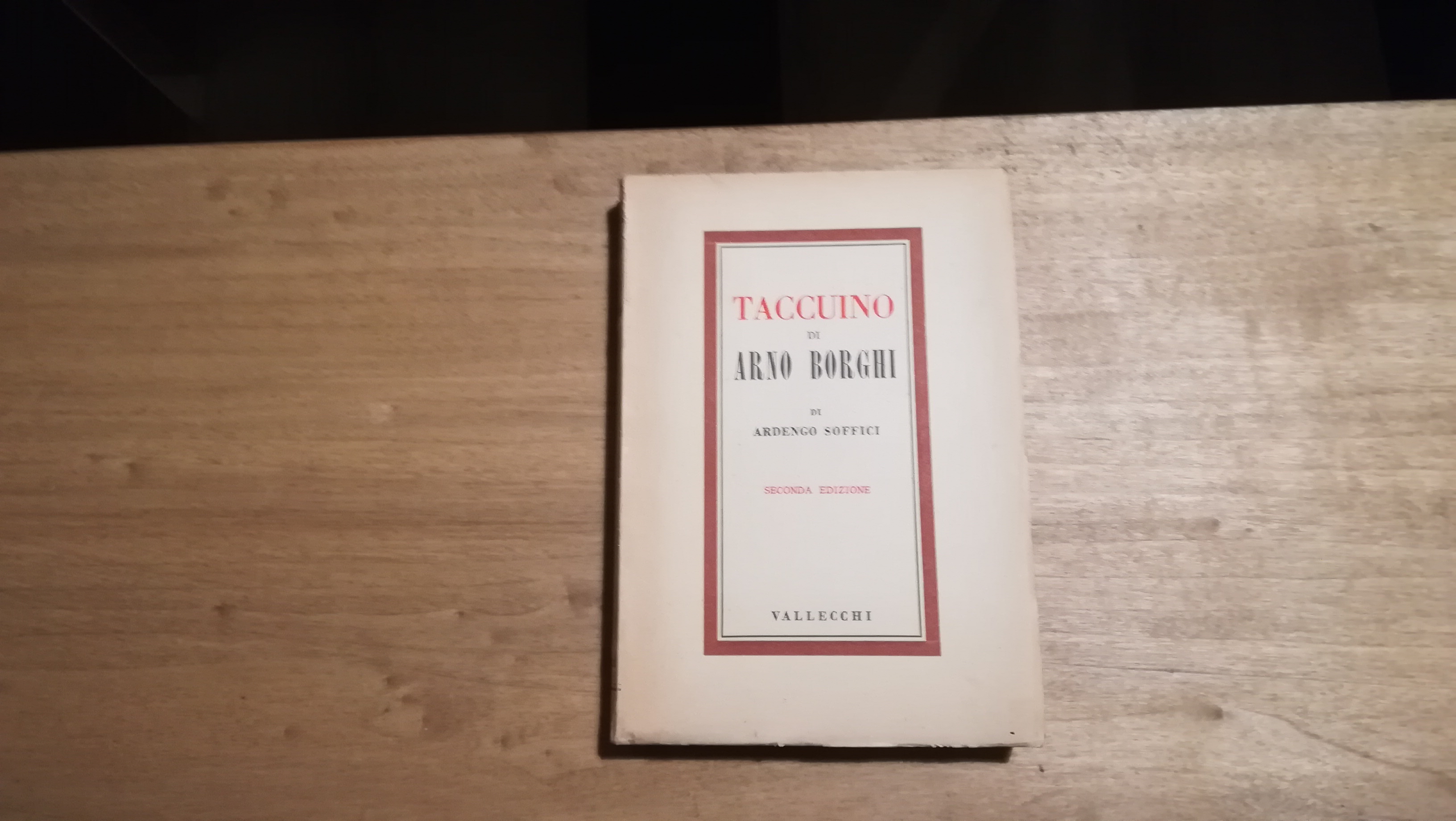 Taccuino di Arno Borghi