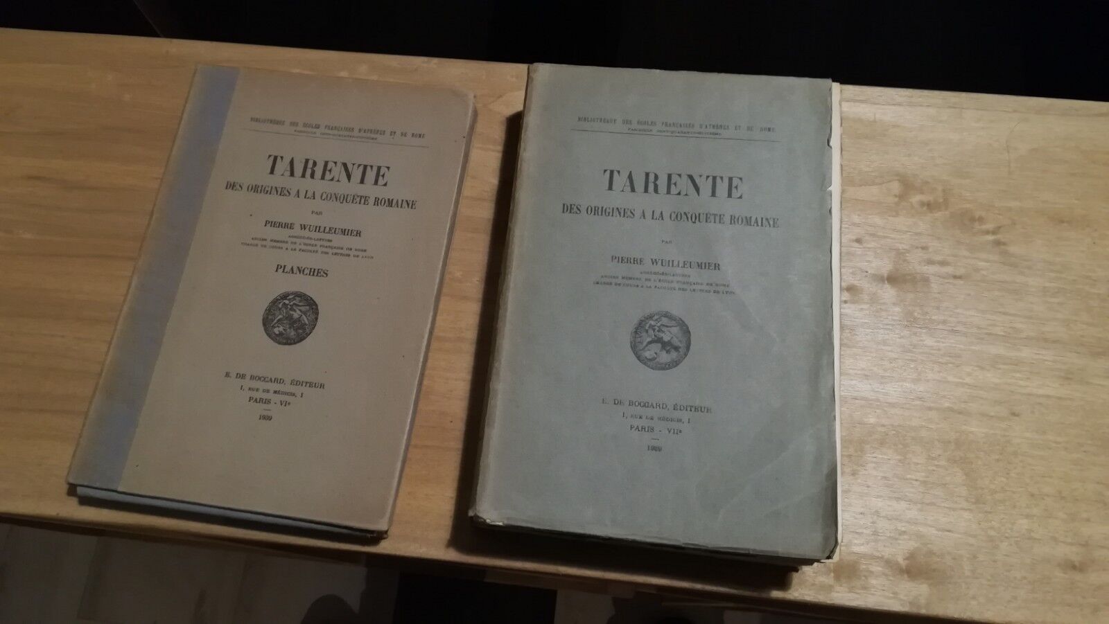 Tarente. Des origines a la conquиte romaine. 2 vol