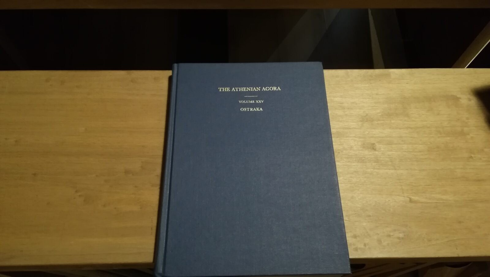 The Athenian Agora Volume XXV. Ostraka