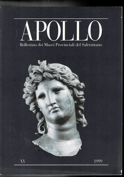 Apollo. Bollettino dei Musei Provinciali del Salernitano. Vol. XV anno …