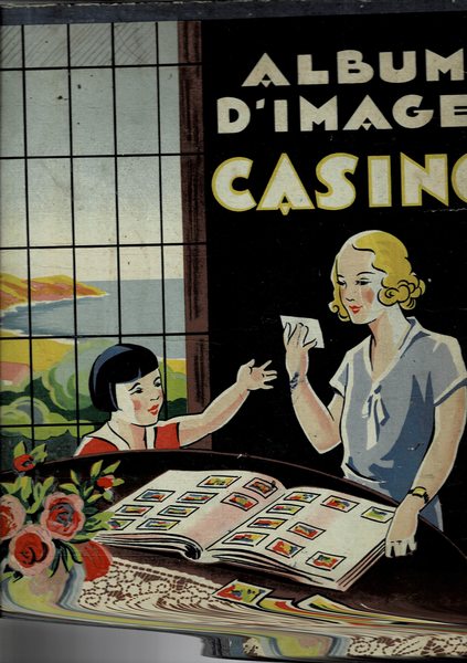 Album d'mages Casino. Raccolta di 192 figurine a colori. di …