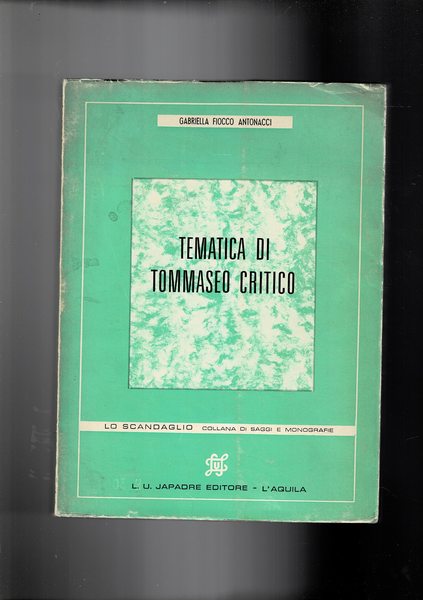 Tematica di Tommaseo critico.