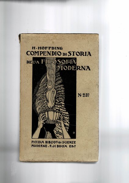 Compendio di storia della filosofia moderna. Coll. Pbsm. n° 237.