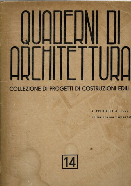 Quaderni di architettura collezione di progetti di costruzioni edili n° …