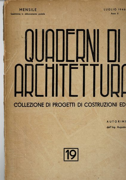 Quaderni di architettura collezione di progetti di costruzioni edili n° …