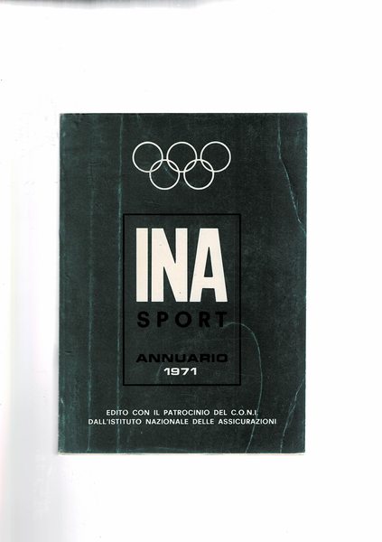 Annuario dello sport 1971, unito annuatio dei record.