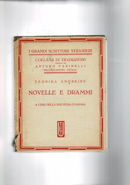 Novelle e drammi, a cura della duchessa D'Andria.
