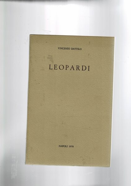 Leopardi. Il paesaggio e l'ambiente, ritratti veri e falsi, la …