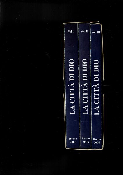 La città di Dio, traduzione di Vico Stella. Vol. I-III.