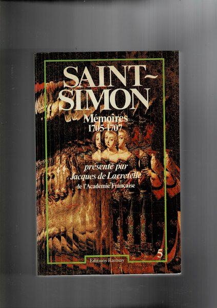 Memoires Vol. V° 1705-1707.